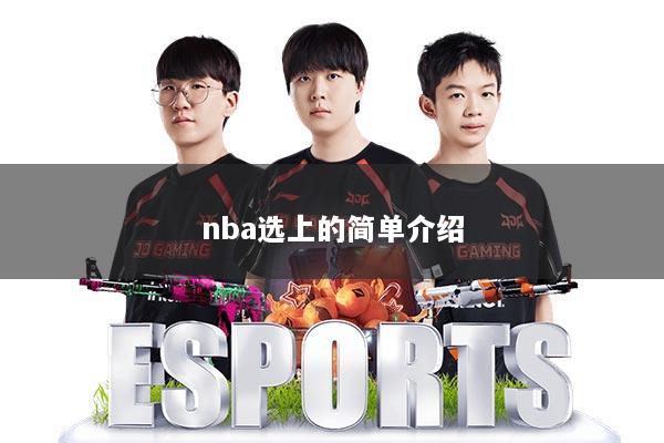 nba选上的简单介绍